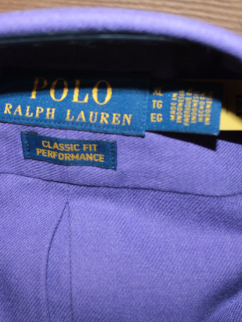 Polo Ralph Lauren Classic Fit Performance Twill Shirt XL NWT - Picture 7 of 8